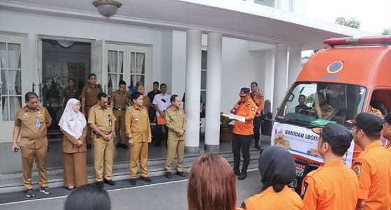 6,5 Ton Beras Disalurkan ke 12 Daerah Terdampak Bencana di Sumut