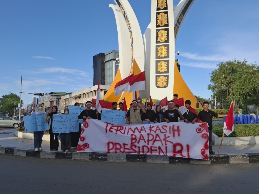 Aliansi Pemuda Peduli Bencana Sampaikan Aspirasi dan Apresiasi kepada Presiden RI atas Penanganan Bencana di A