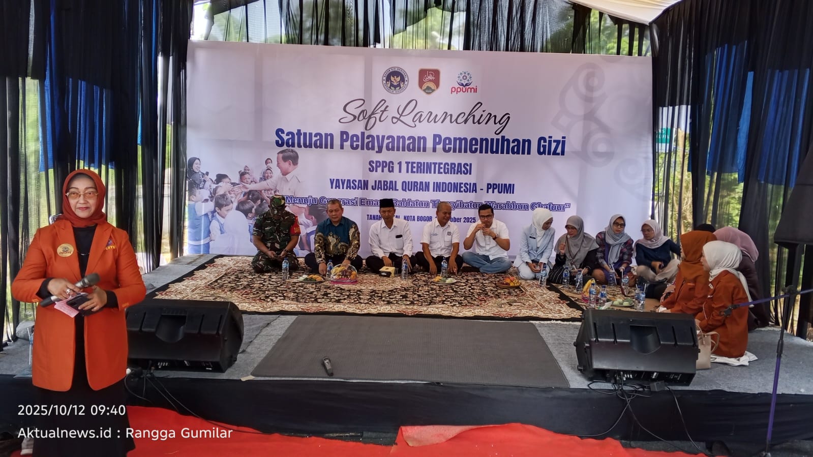 PPUMI dan Yayasan Jabar Qur’an Resmikan Program Gizi Terpadu SPPG 1