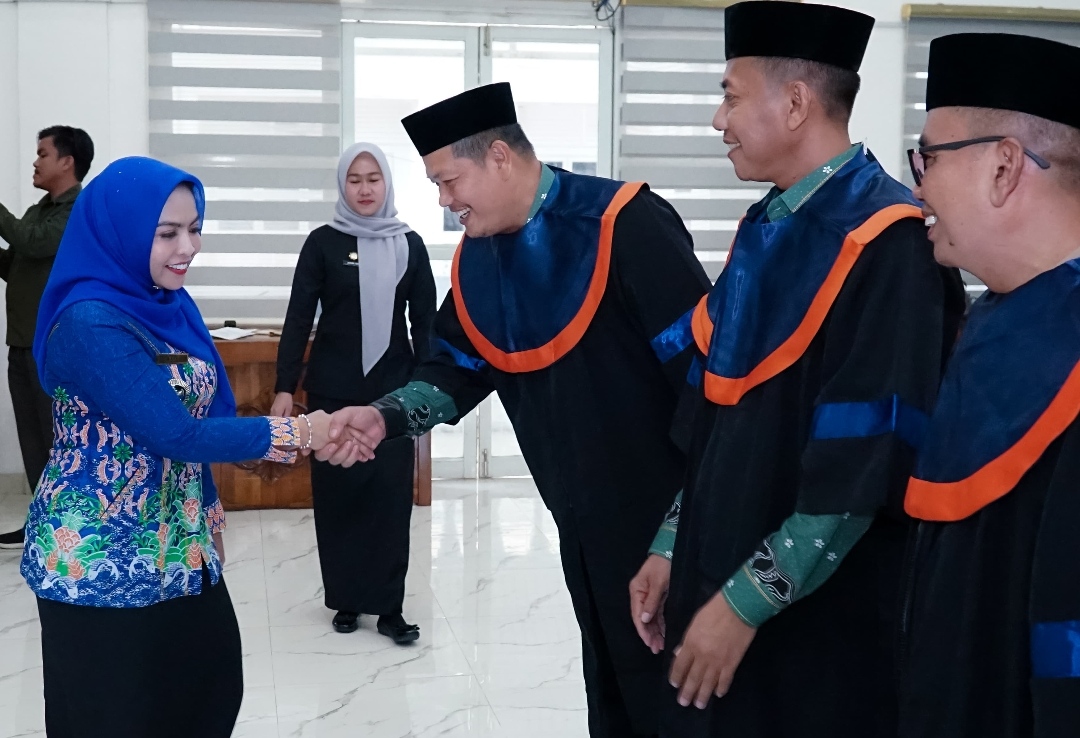 Bupati Labuhanbatu Lantik Dewan Hakim MTQH Ke-55 dan Dewan Juri FSQ Ke-40