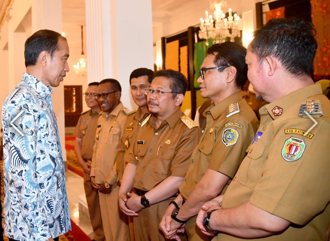 Pj. Bupati Agara M.Syakir.M.Si Hadiri Rapat koordinasi di Istana Kepresidenan