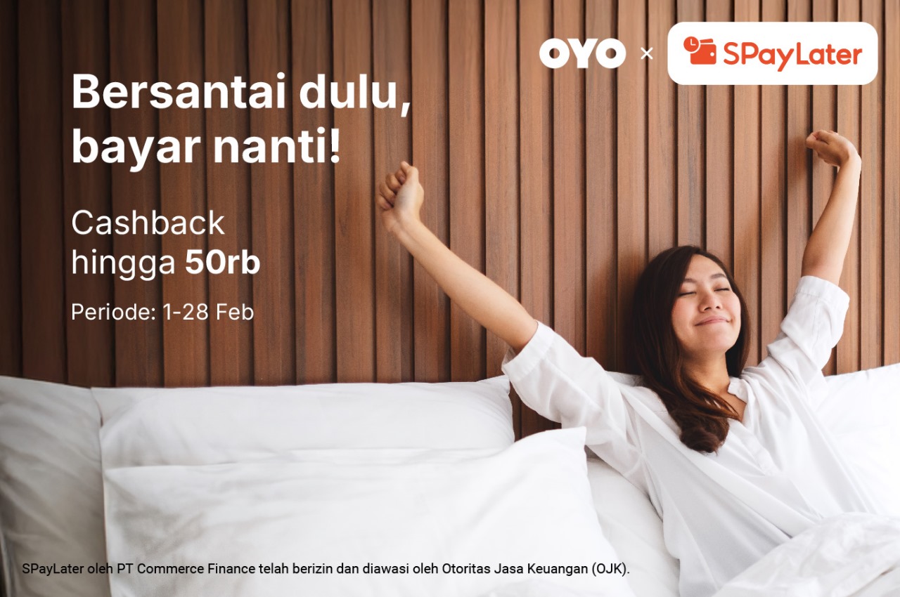 OYO Perluas Kolaborasi dengan ShopeePay untuk Layanan Beli Sekarang, Bayar Nanti