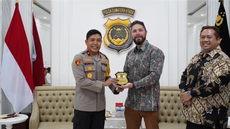 Perkuat Sinergi Keamanan, Tim Kriminal Internasional AS Kunjungi Medan dan Jajaki Pelatihan Bersama