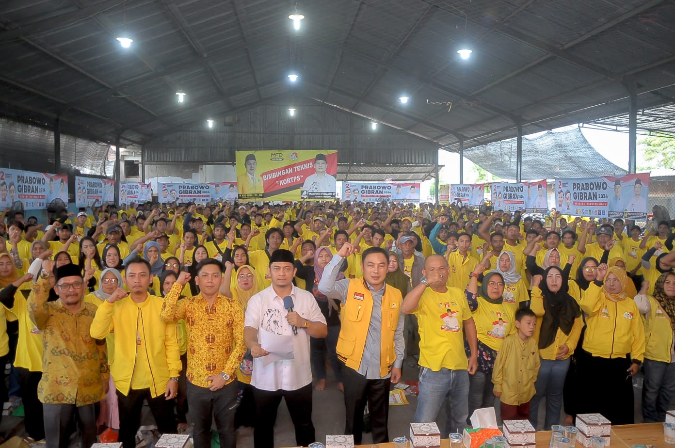 Jelang Pemilu, Partai Golkar Gelar BIMTEK dan Pembekalan Untuk KorDes dan KorTPS Dapil ll Kabupaten Tangerang