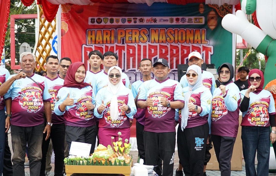 Peringatan Hari Pers Nasional Di Labuhanbatu Berlangsung Meriah, PWI Gandeng Forkopimda