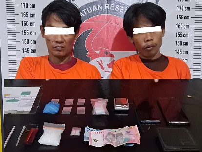 2 Pemilik Sabu 38 Gram,Ditangkap Sat Narkoba Polres Simalungun