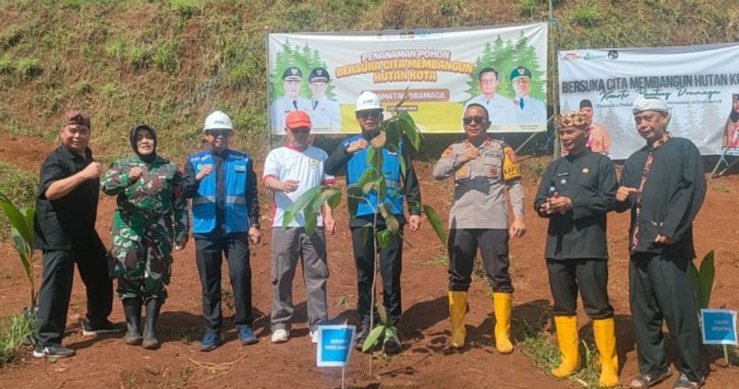 Kecamatan Dramaga Resmi Launching Hutan Kota Pertama, Targetkan Perbaikan Sumber Air dan Kualitas Udara