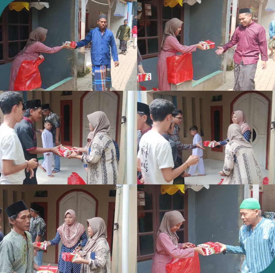 Giat Jumat Berkah RW 010 Cijujung Sukaraja: Ratusan Nasi Box Dibagikan ke Warga dan Jamaah Masjid