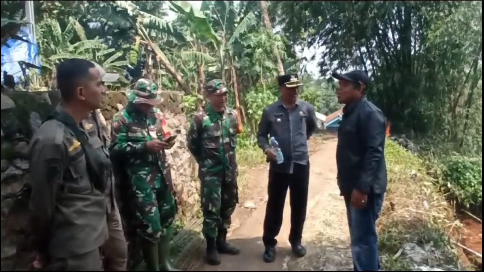 Mengawali Tugas, Camat Dramaga Lakukan Kunjungan Silaturhami Ke Wilayah Desa Petir