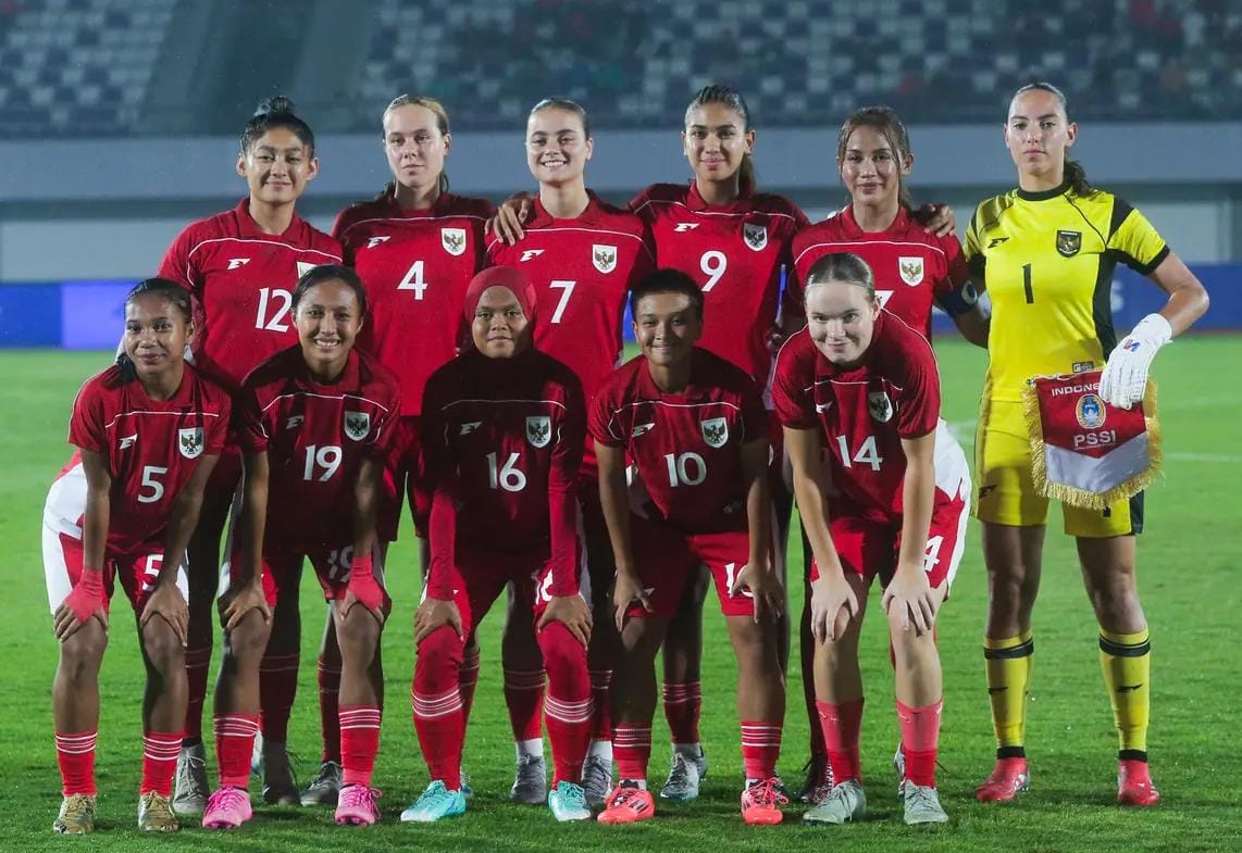 Indonesia Gilas Kirgistan 1-0 di Kualifikasi Piala Asia Putri 2026