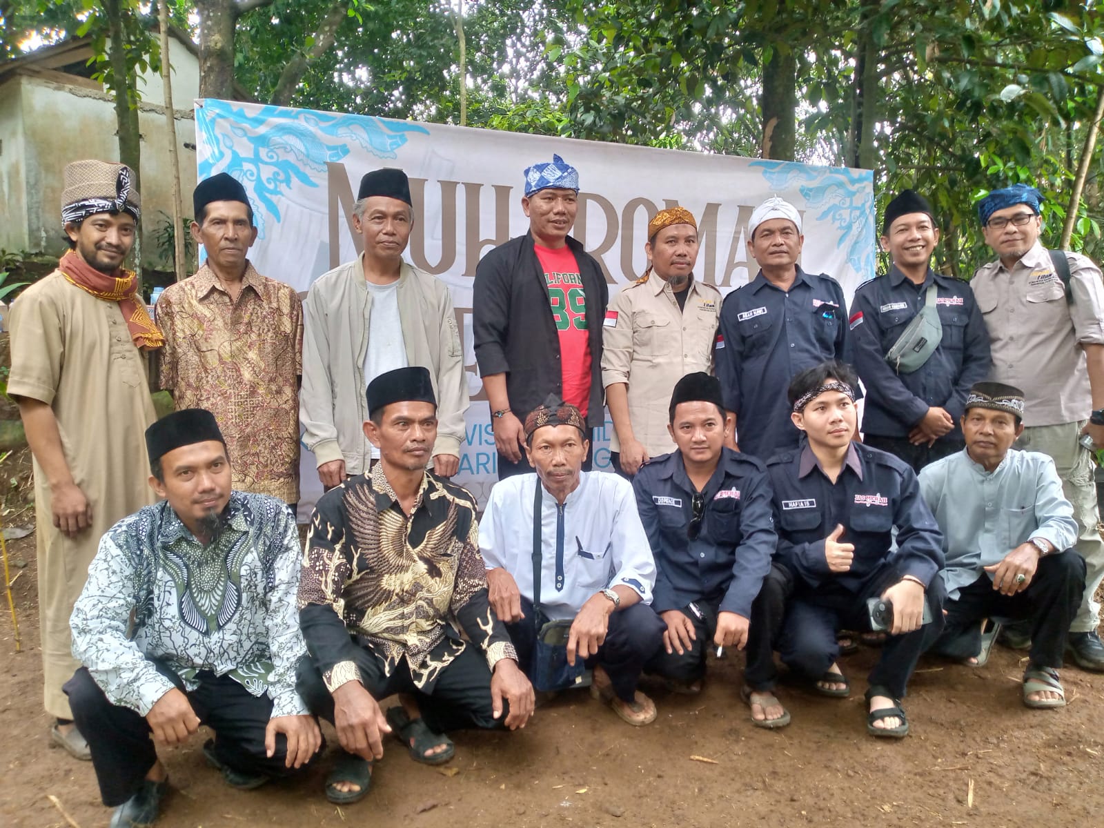 Masyarakat Kampung Cihideung Keramat Desa Purwasari Kecamatan Dramaga Gelar Muharoman Sedekah Bumi