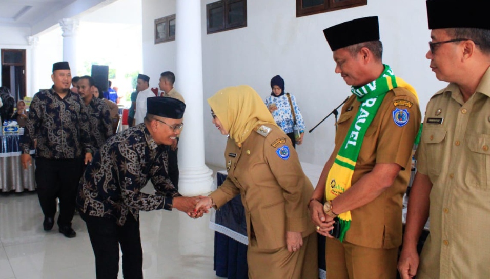 Sambut Peserta Lomba Festival Seni Qasidah Tingkat Provsu, Wabup : Terima kasih telah Membanggakan Labuhanbatu