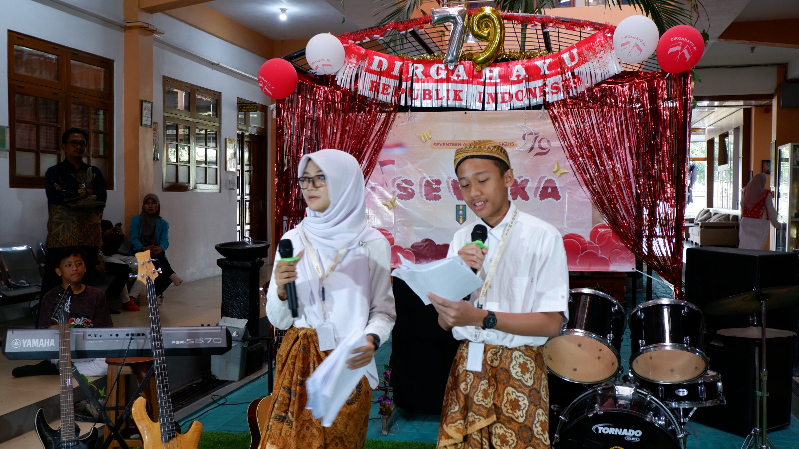 Sevaka SMP Muhammadiyah PK Meriahkan HUT RI