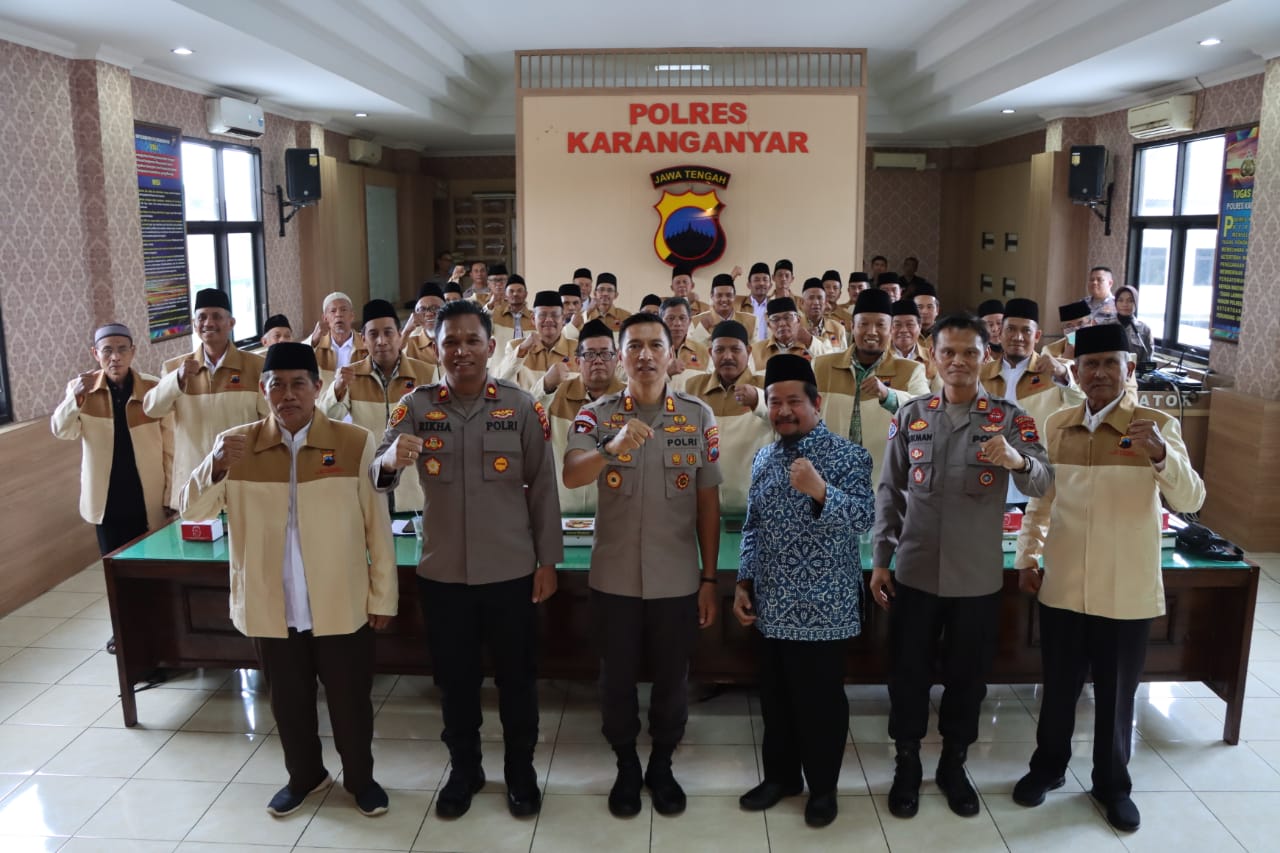 Polres Karanganyar Meningkatkan Potensi Masyarakat dalam Harkamtibmas