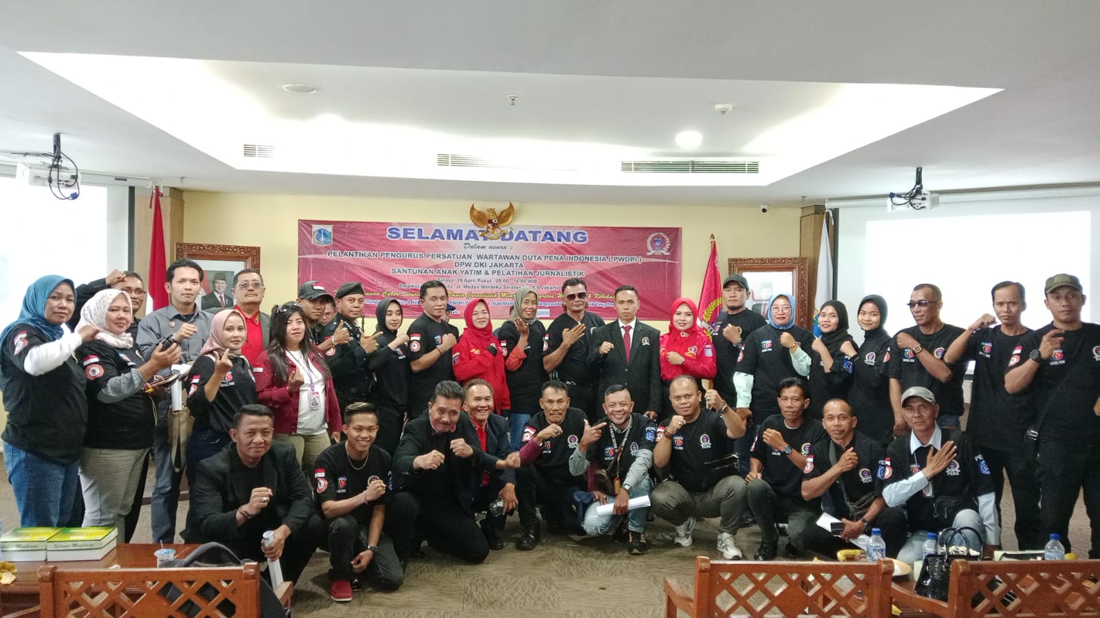 Resmi Dilantik, DPW PWDPI DKI Jakarta Siap Menggema dari Balai Kota