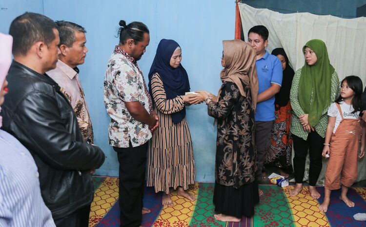 Wali Kota Siantar Berikan Bantuan Rp25 Juta Kepada Keluarga Korban Hanyut