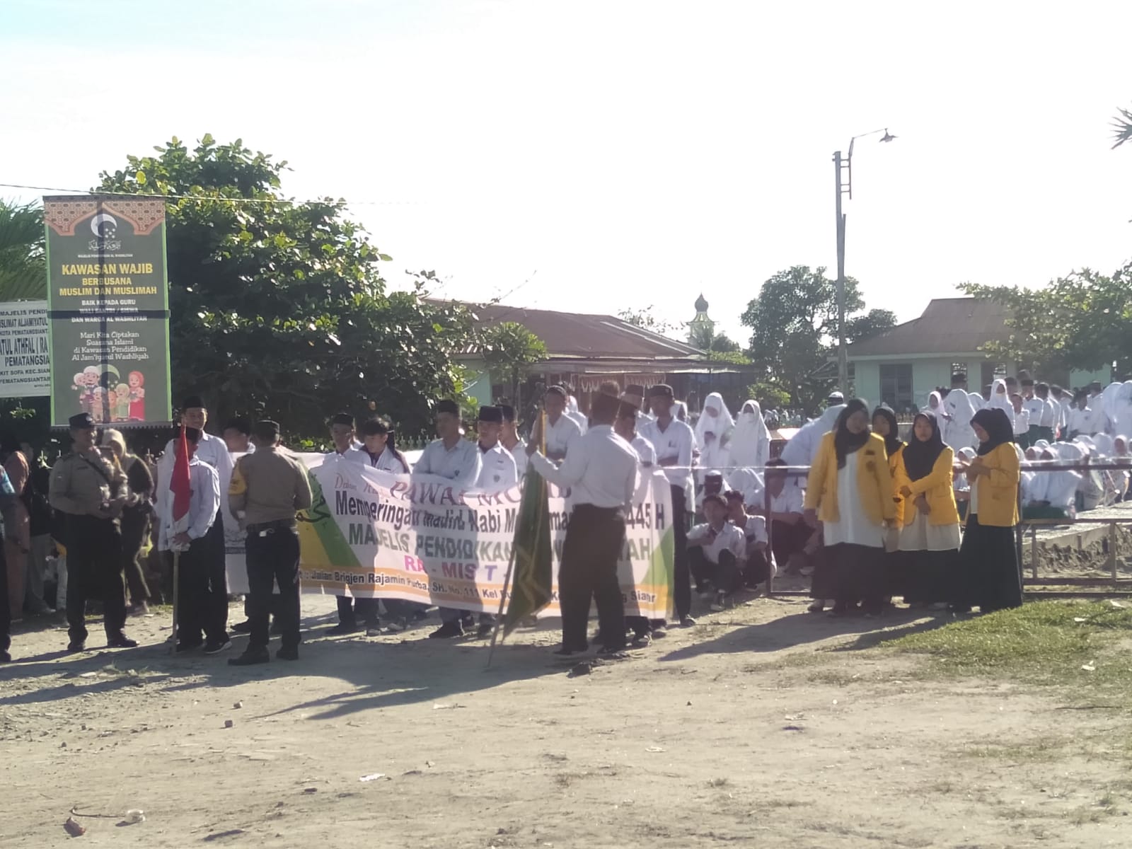 Sambut Maulid Nabi Muhammad SAW, PD Al-washliyah Kota Siantar Gelar Pawai Meriah !!! 