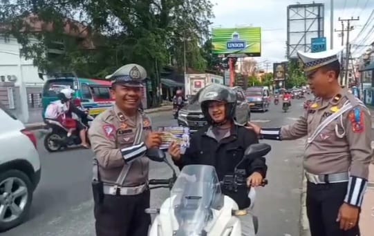 Hari Pertama Ops Zebra 2024 di Siantar, Polisi Tindak 10 Pengendara