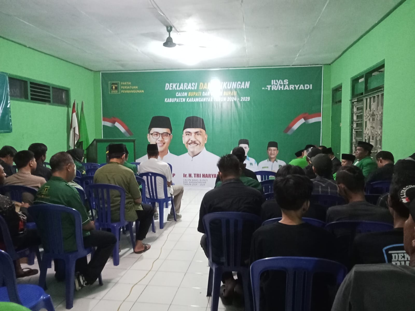 PPP Memberi Dukungan Pada Calon Bupati Ilyas dan Tri 