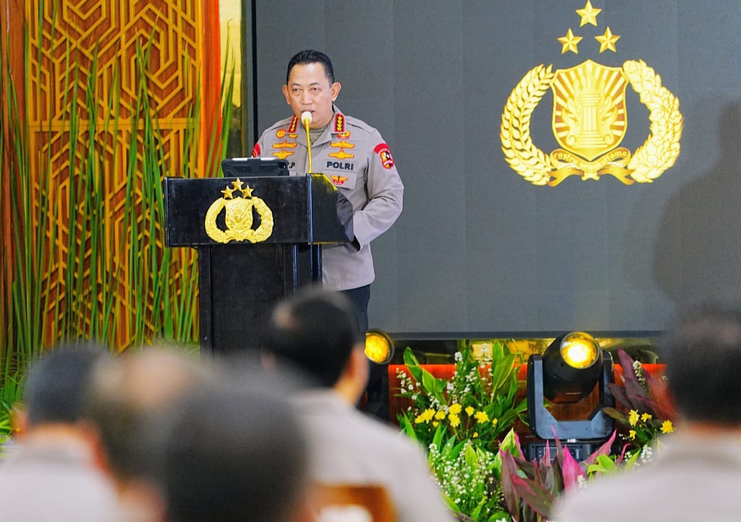 Kapolri Hadiri Pembukaan Rapat Kerja Teknis Gabungan Seluruh Divisi