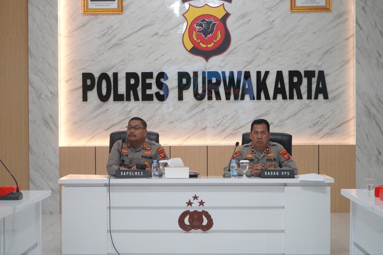 Jelang May Day, Polres Purwakarta Gelar Rapat Internal Untuk Siapkan Strategi Pengamanan