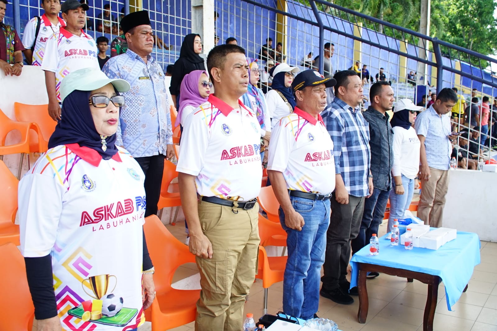 Plt. Bupati Labuhanbatu Membuka Secara Resmi Kompetisi Liga Askab PSSI Kabupaten Labuhanbatu 