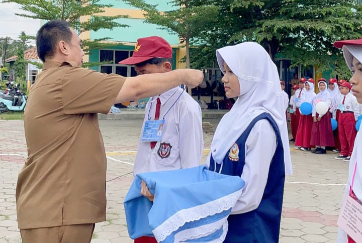 MPLS SMPN 12 Kota Cilegon Berlangsung Meriah, Ditutup dengan Outbound dan Pelatihan Pramuka