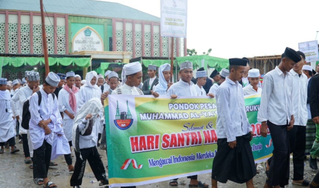Peringatan Hari Santri, Bupati Labuhanbatu Bacakan Pidato Tertulis Menteri Agama