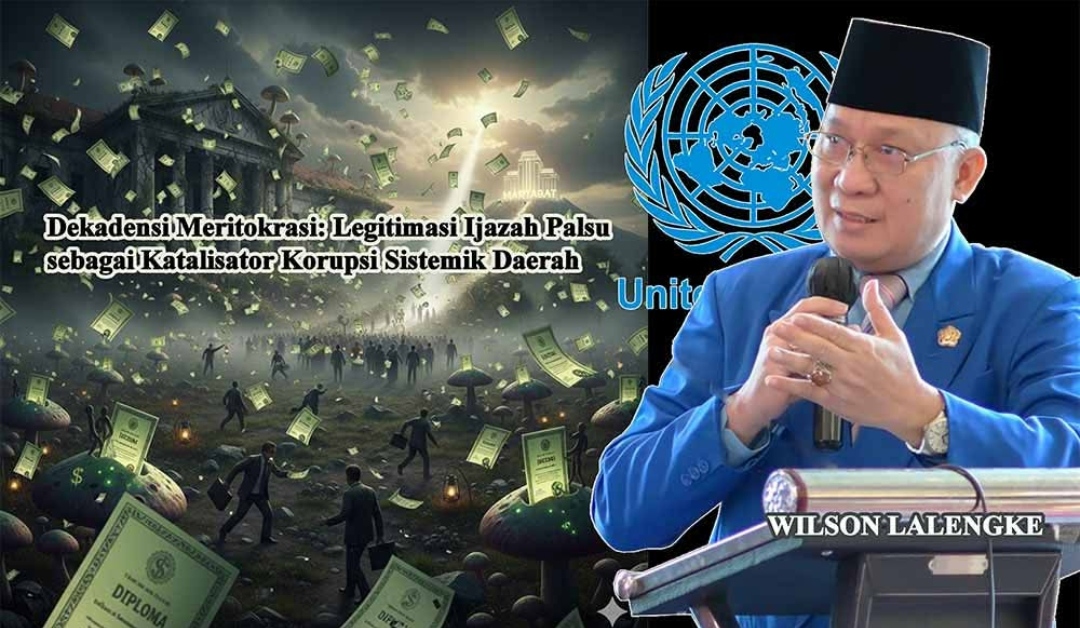 Dekadensi Meritokrasi: Legitimasi Ijazah Palsu sebagai Katalisator Korupsi Sistemik Daerah