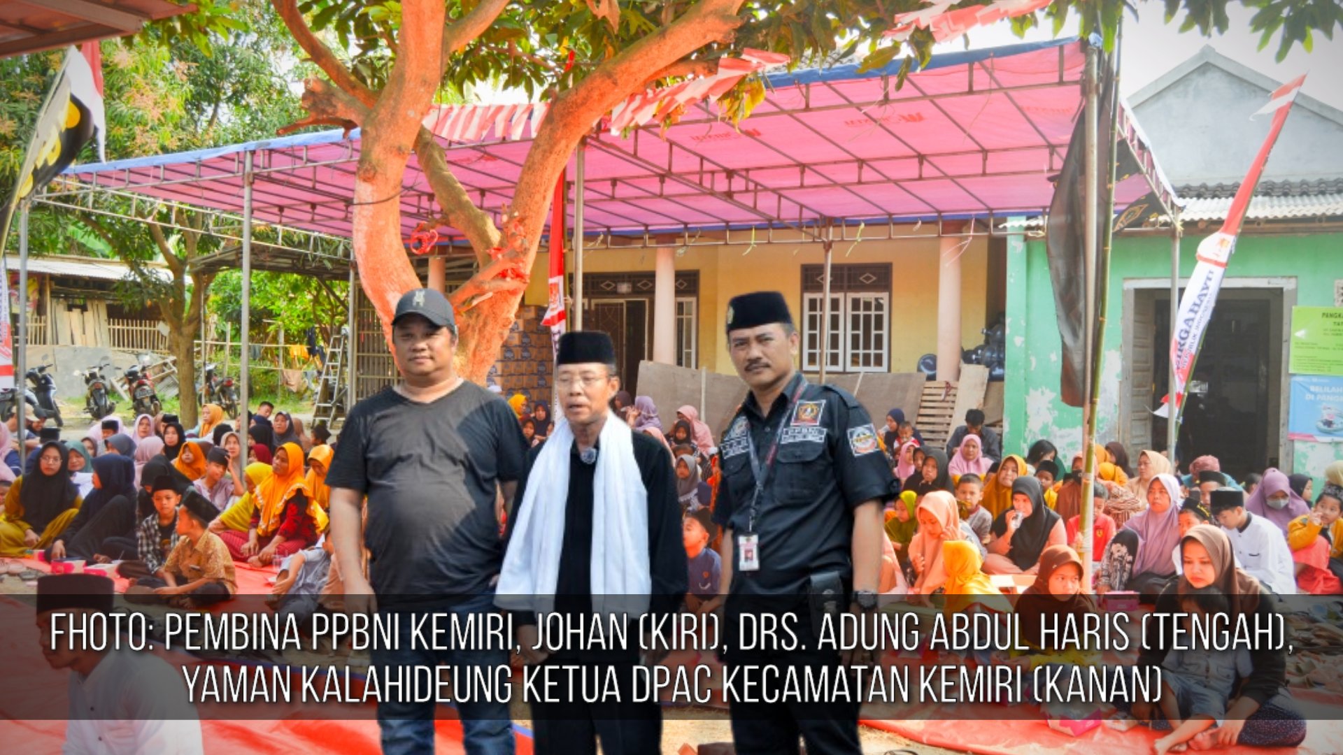 PPBNI Kemiri Tebar Kebaikan 135 Anak Yatim, Pembina Apresiasi dan Bangga