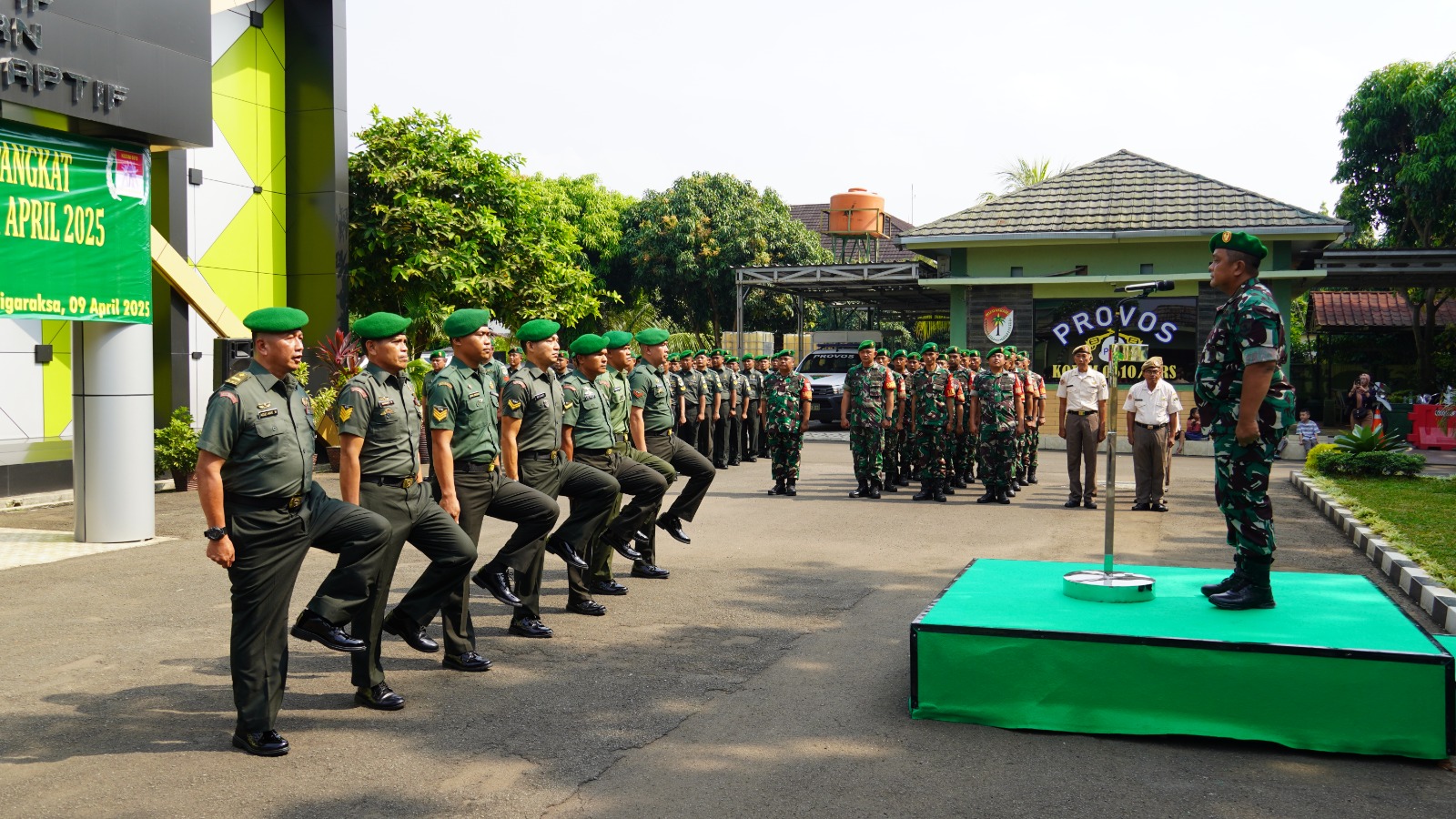 58 Prajurit Kodim Tigaraksa Naik Pangkat, Momentum Penguatan Loyalitas Prajurit