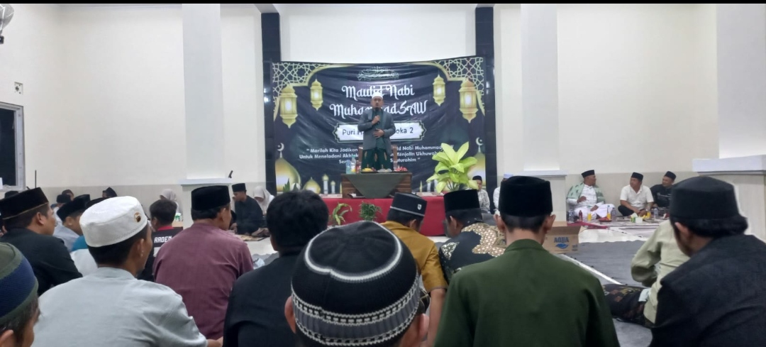 Warga Perumahan Puri Harmoni Cisoka 2 Gelar Peringatan Maulid Nabi, Bukti Nyata Cinta kepada Rasulullah   