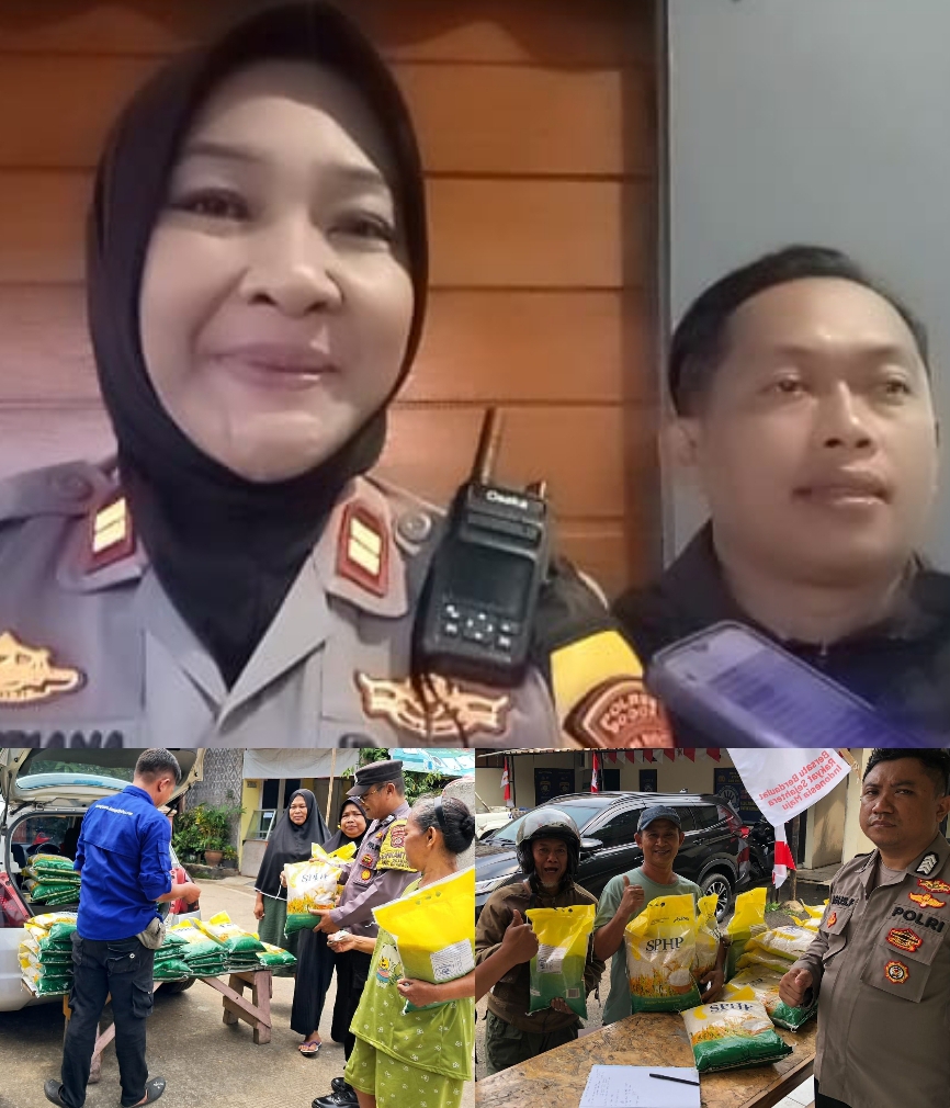 Polsek Dramaga dan Polres Bogor Bersinergi Gelar Program Beras Subsidi, Meringankan Beban Ekonomi Warga