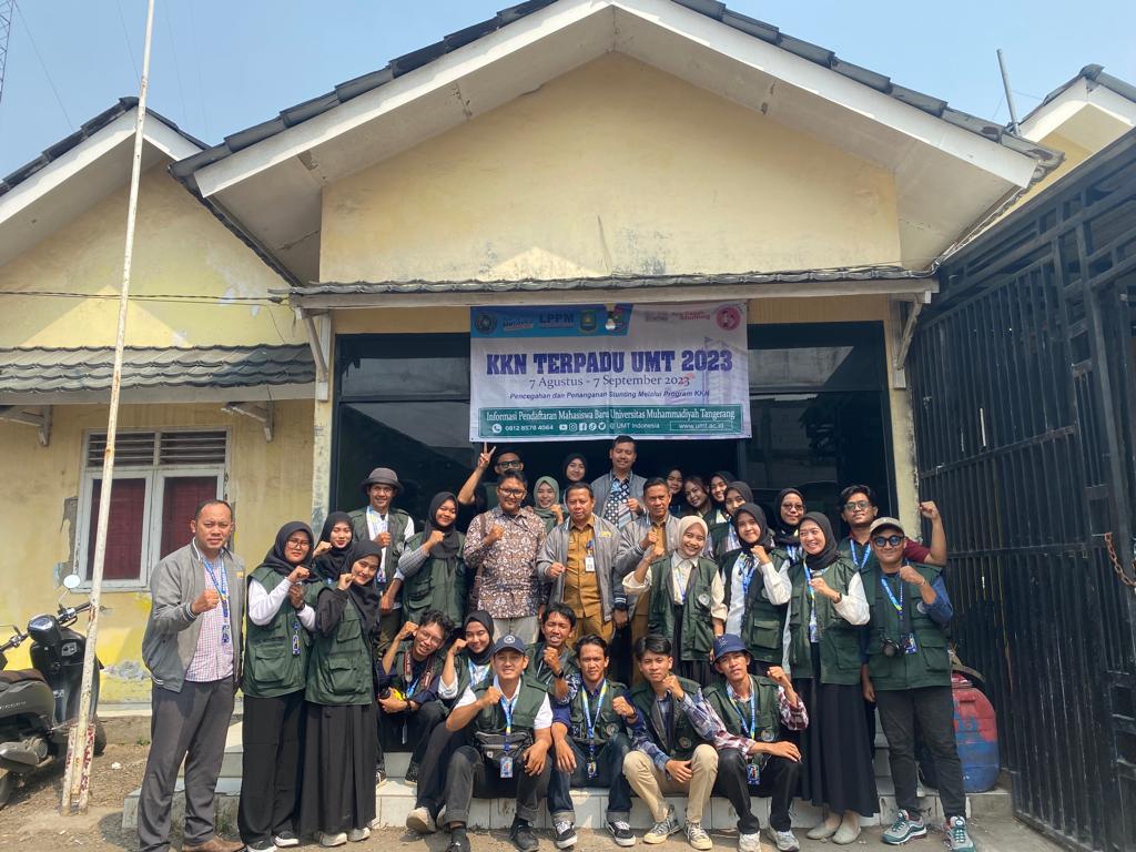 Kegiatan KKN Mahasiswa UMT di Desa Rajeg Mulya berjalan Lancar dan sukses