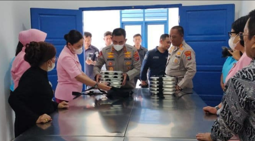 Kapolda Sumut Resmikan Sentra Pelayanan Pemenuhan Gizi Polres Simalungun