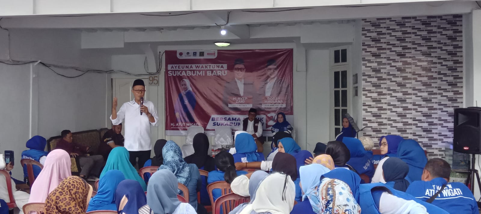 Sosialisasi Calon Walikota Bersama Ibu Hj.Atut Wigaty Menuju Kota Sukabumi Baru