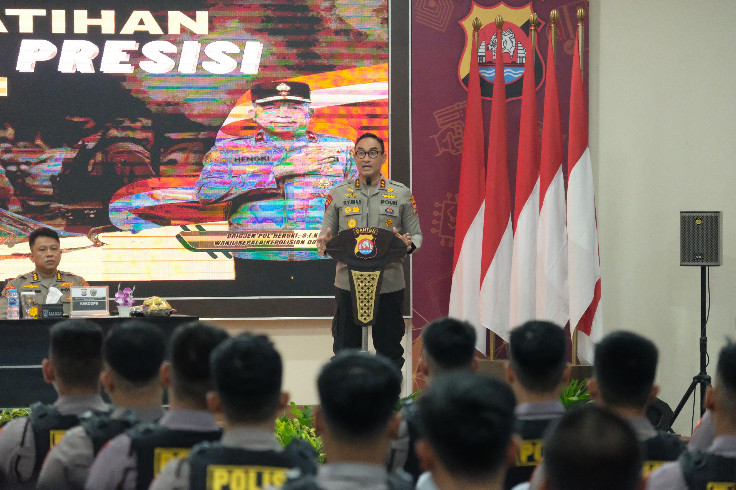 Brigjen Pol Hengki Resmi Jabat Kapolda Banten Gantikan Irjen Pol Suyudi Ario Seto