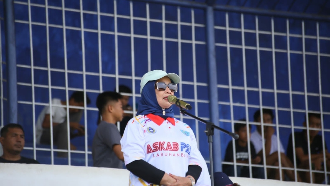 Liga Askab PSSI Resmi Ditutup Plt. Bupati Labuhanbatu