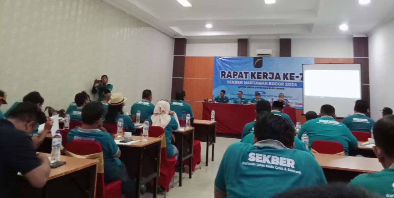 Gelar Raker ke-7, Sekber Wartawan Bogor Bangun Sinergi dan Profesionalisme Pers di Era Digital