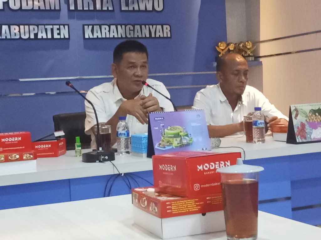 PUDAM Terta Lawu Karanganyar Tahun 2024  Setor Pendapatan  Ke Kas Daerah RP 3,29 Miliar