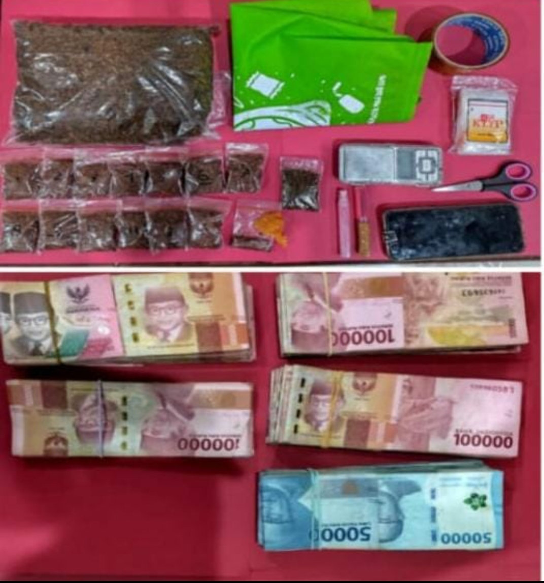 Tangkap  Pengedar  Tembakau Sintetis, Polres Karanganyar Bongkar Jaringan Pengedar  Beroperasi Lewat Instagram