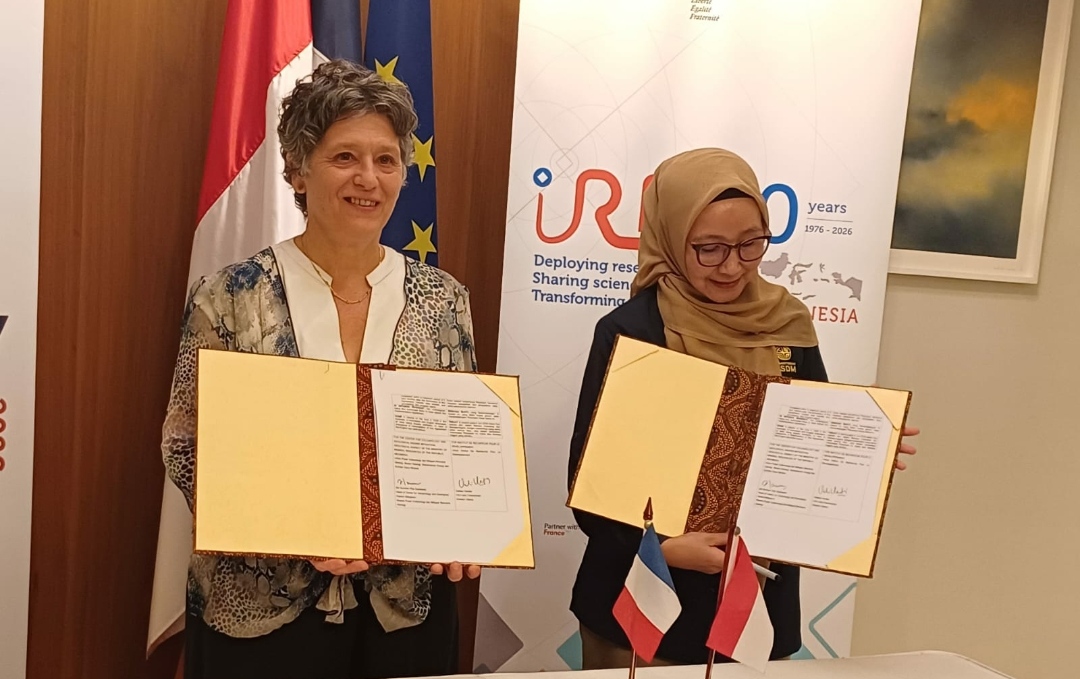 IRD Perkuat Kerja Sama Sains dengan Indonesia di Usia 50 Tahun Kehadirannya