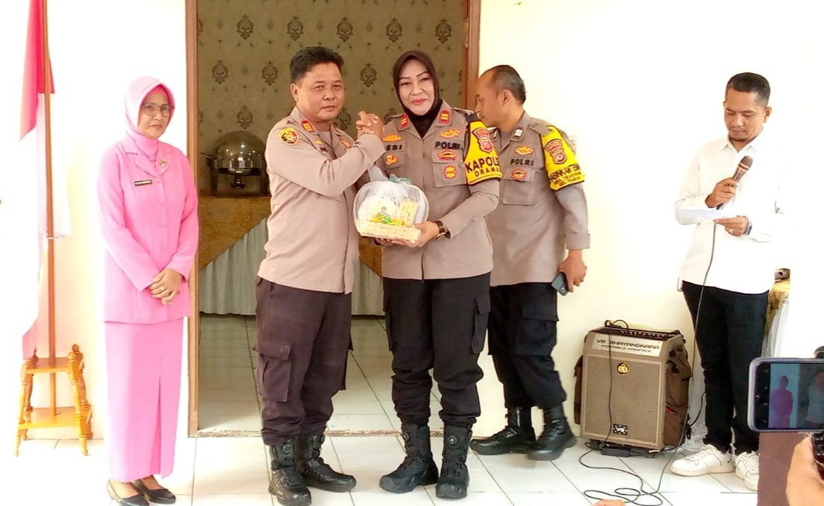 Semangat Baru Polsek Dramaga: IPTU Desi Triana Resmi Gantikan AKP Hartanto Rahim