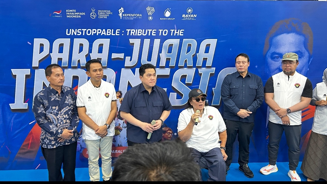 Mentri Pemuda dan Olahraga  Erick Thohir Kunjungi TC National Paralympic Committee Indonesia