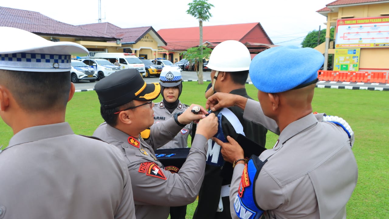 Kapolres Labuhanbatu Pimpin Apel Gelar Pasukan 