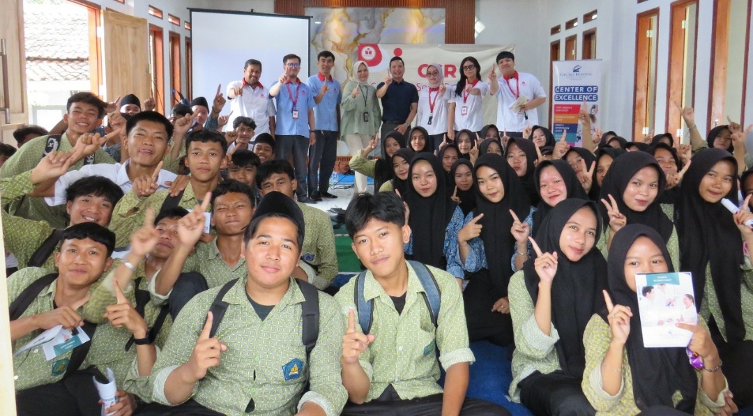 Melalui CSR PT. Mayora Indah Tbk-Jayanti Mensosialisasikan Pola Hidup Sehat dan Bersih di Yayasan Al Maghfiroh