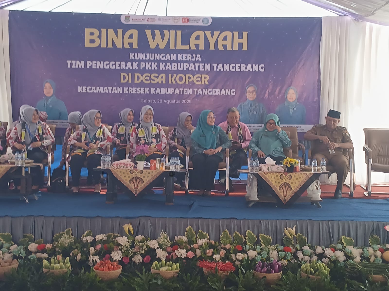 Bina Wilayah di Desa Koper Kecamatan Kresek Sukses Terlaksana