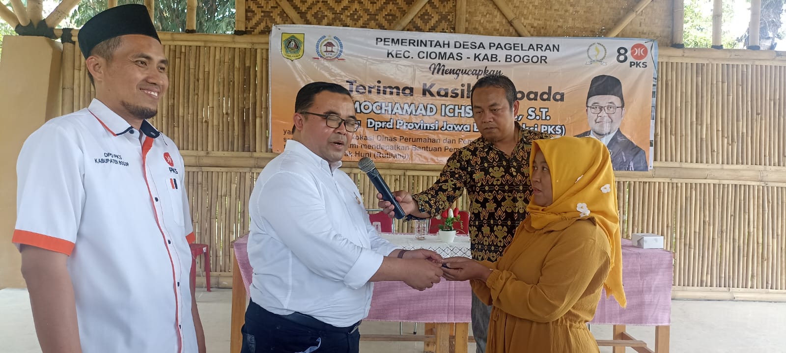 Anggota DPRD Provinsi Jabar H. Mochamad Ichsan M. S.T Fraksi PKS Adakan Reses 1 di Desa Pagelaran