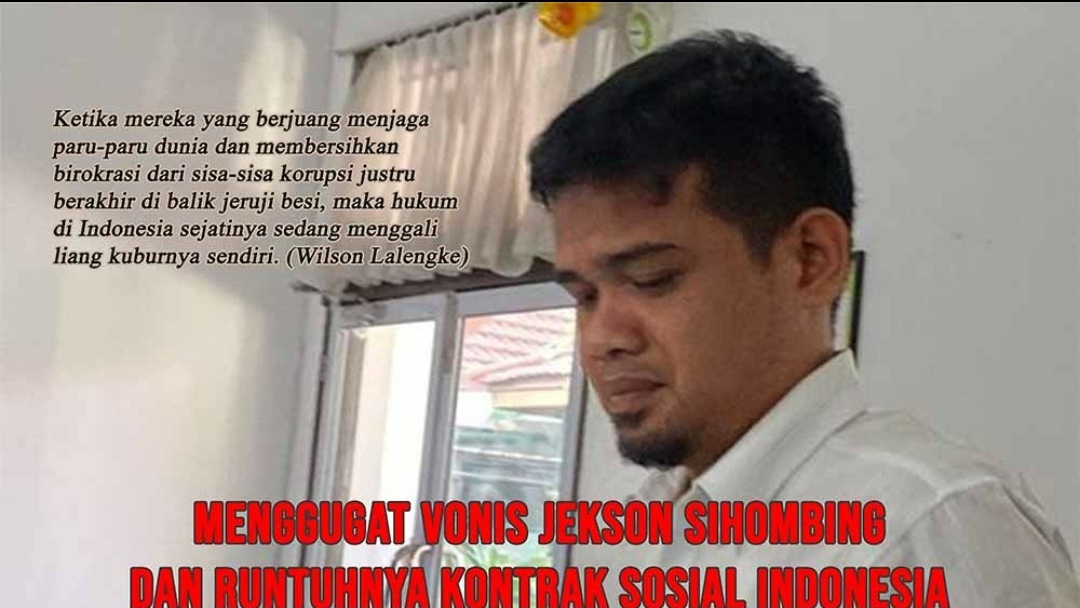 Hukum Mati di Ujung Palu Hakim: Menggugat Vonis Jekson Sihombing dan Runtuhnya Kontrak Sosial Indonesia