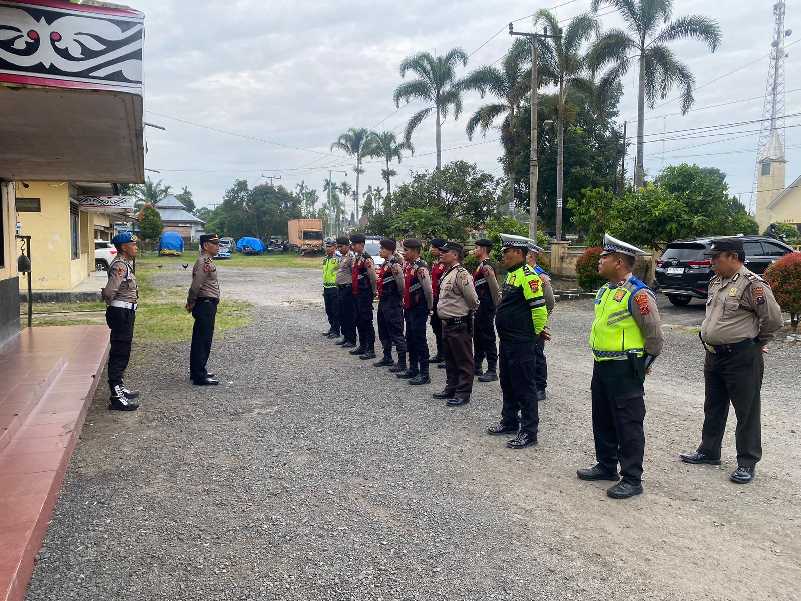 Polres Simalungun Gelar Pengamanan Libur Akhir Pekan, Dipimpin IPDA Arifin Samosir